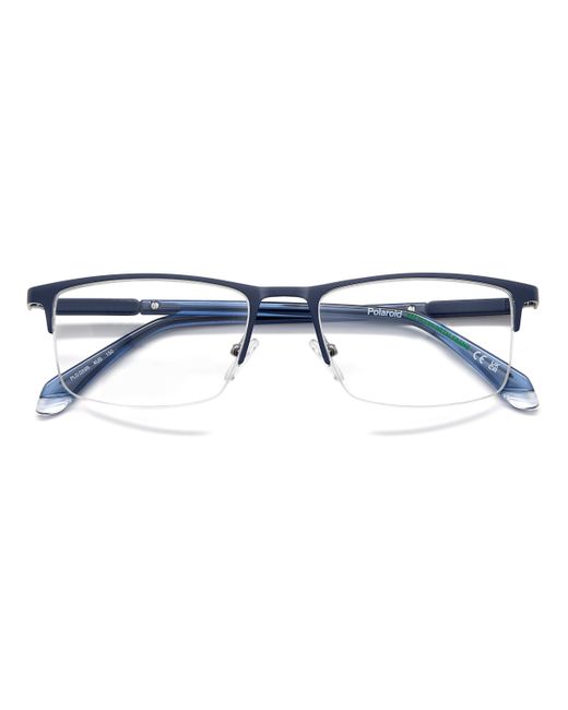 Polaroid Black Pld D599 Ku0 Optical Frames Metal Squared Normal for men