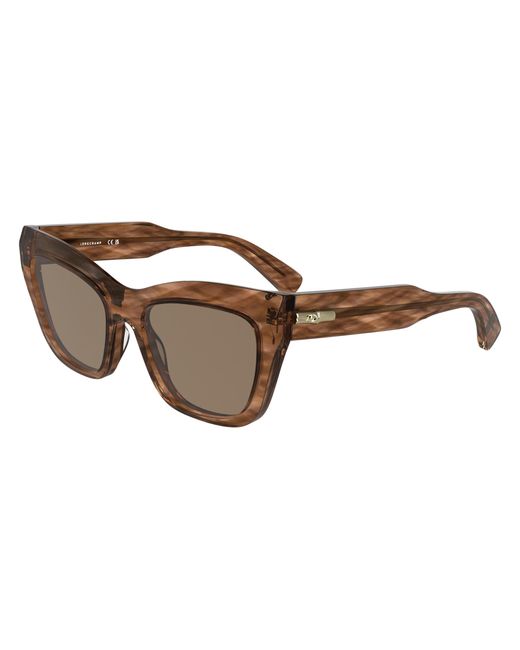 Longchamp Black Lo777S 211 Sunglasses Acetate Cat Eye Normal