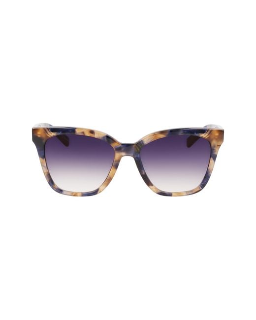 Longchamp Black Lo696S 430 Sunglasses Acetate Squared Normal Photochromatic