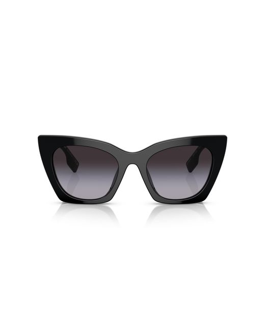 Burberry Black Be4372U Marianne 30018G Sunglasses Acetate Cat Eye Normal Shaded