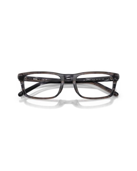 DIESEL Black Dl4017U 2039 Optical Frames Acetate Transparent Squared Normal