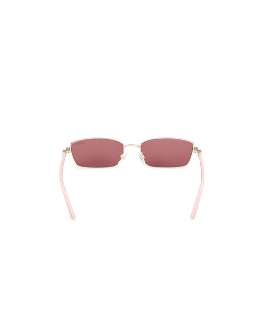 Guess Gu00290 32S Sunglasses Metal Bordeaux Squared Normal