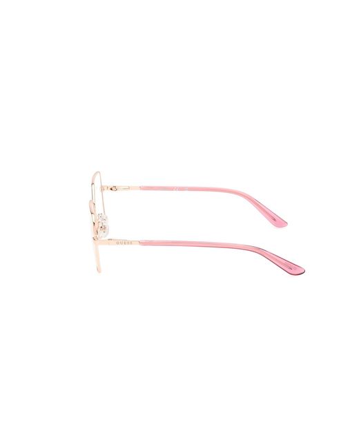 Guess Black Gu8288 028 Optical Frames Metal Squared Normal