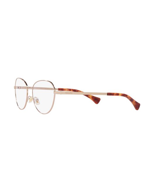 Ralph Lauren Black Ra6054 9336 Optical Frames Metal Geometric Normal