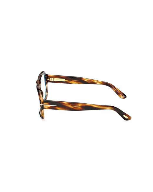 Tom Ford Black Ft6085-B 055 Optical Frames Acetate Squared Normal for men
