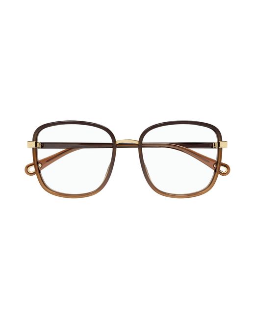 Chloé Black Ch0034O 011 Optical Frames Injected Transparent Squared