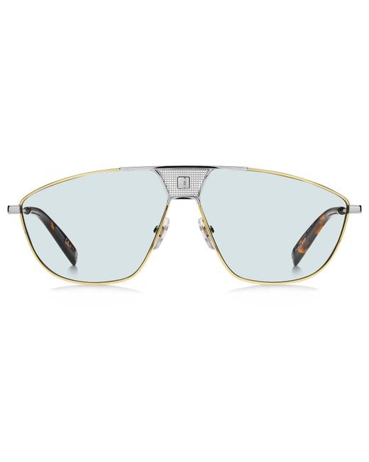 Givenchy Black Gv 7163/S B1Z/Qz Sunglasses Metal Squared Normal