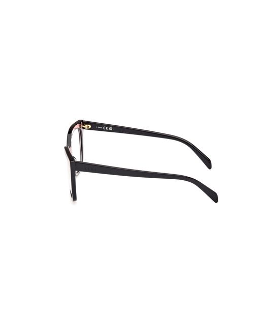 Emilio Pucci Black Ep5251 074 Optical Frames Acetate Squared Normal
