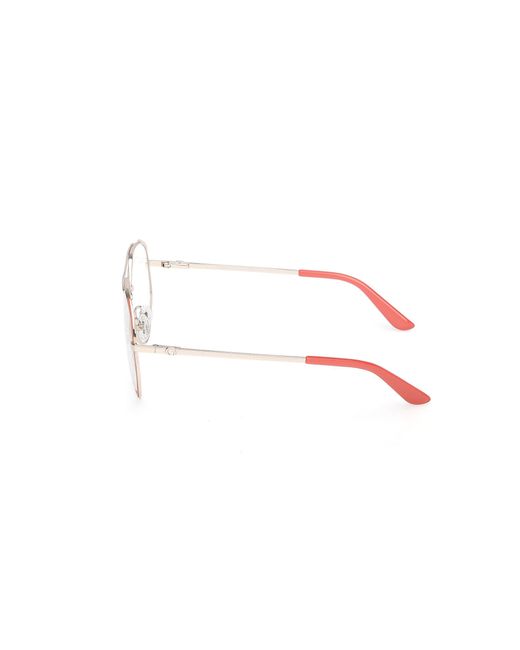 Guess Black Gu50247 043 Optical Frames Metal Pilot Normal