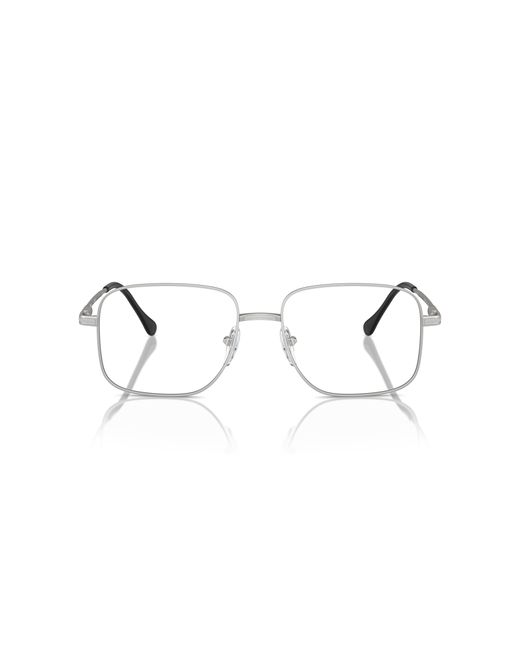 Sferoflex Black Sf2298 103S Optical Frames Metal Squared for men