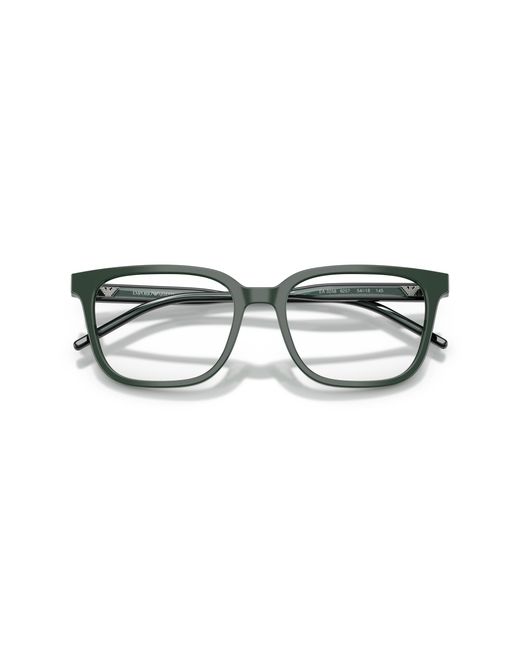 Emporio Armani Black Ea3258 6257 Optical Frames Acetate Squared Normal for men