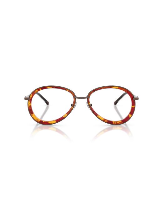 DIESEL Black Dl5007 105 Optical Frames Metal Round Normal