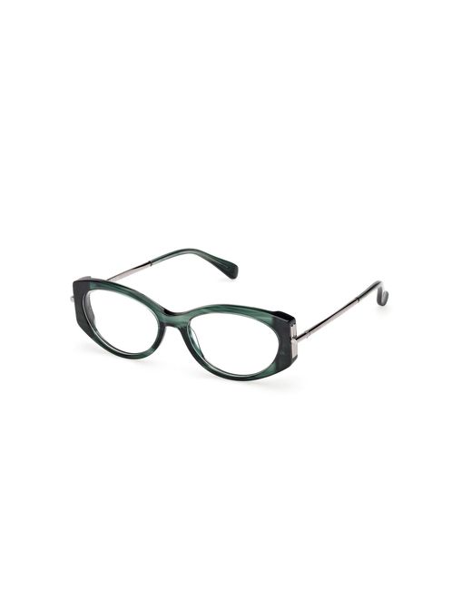 Max Mara Black Mm5204 098 Optical Frames Acetate Round Normal
