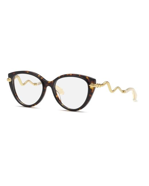 Roberto Cavalli Black Vrc105 9Ray Optical Frames Acetate Butterfly