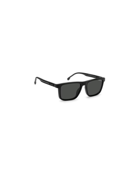 Carrera Black Ca8061/Cs 08A/M9 Sunglasses Injected Squared Polarized Clip-On for men