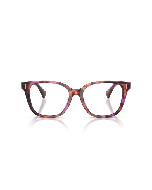 Ralph Lauren Black Ra7196U 6239 Optical Frames Acetate Transparent Squared Normal