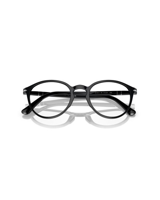 Persol Black Po3218V 95 Optical Frames Acetate Transparent Pantos Normal