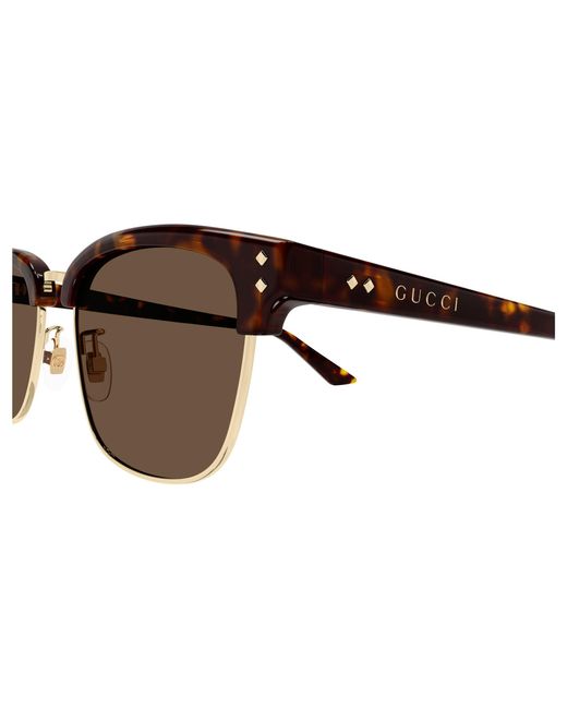 Gucci Black Gg1897Sk 002 Sunglasses Acetate Squared for men