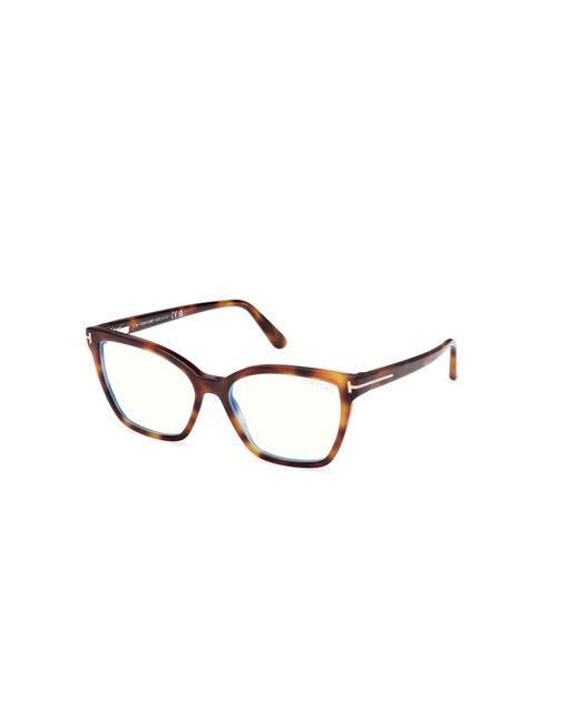 Tom Ford Black Ft5812-B 053 Optical Frames Acetate Butterfly Normal