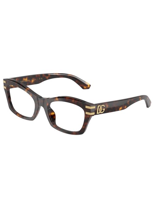 Dolce & Gabbana Black Dg3420 502 Optical Frames Acetate Transparent Butterfly Normal