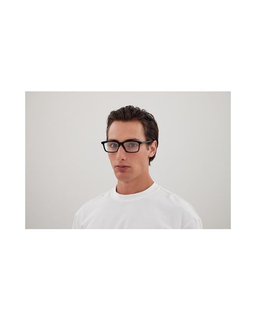 Bottega Veneta Black Bv1314O 001 Optical Frames Acetate Transparent Squared for men
