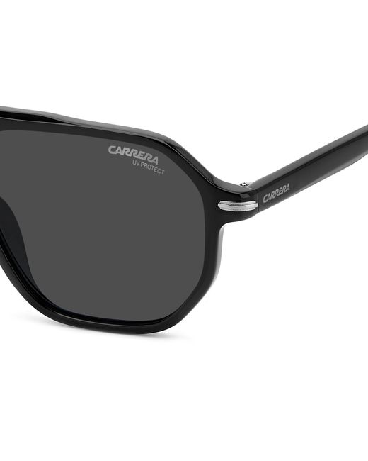 Carrera Black 341/S 284/Ir Sunglasses Acetate Squared Normal for men