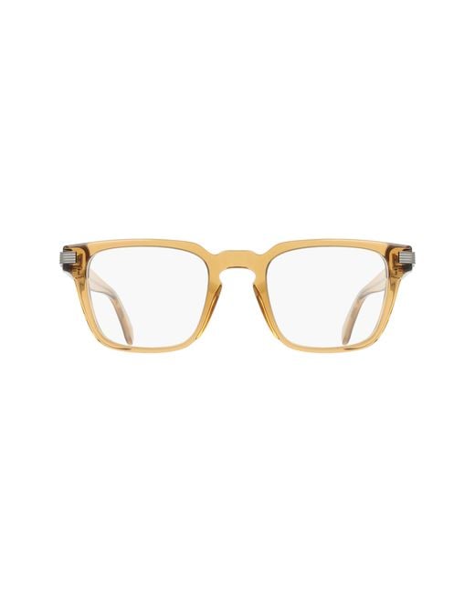 Ferragamo Black Sf3044 261 Optical Frames Acetate Squared Normal for men
