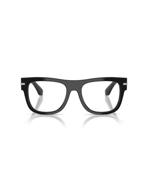Dolce & Gabbana Black Dg3407 501 Optical Frames Acetate Transparent Squared Normal for men