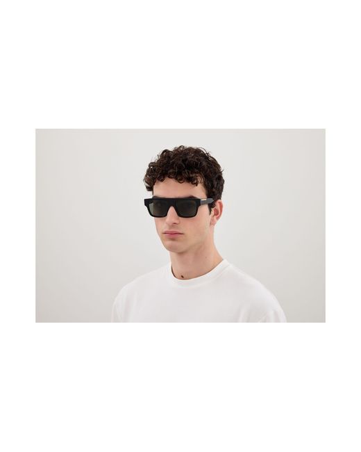 Gucci Black Gg1960S 002 Sunglasses Acetate Squared for men