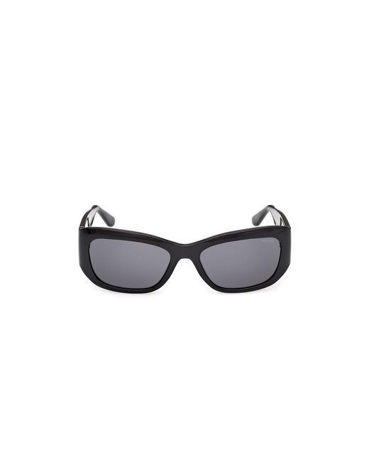 Guess Black Gu00253 01A Sunglasses Injected Smoke Squared Normal
