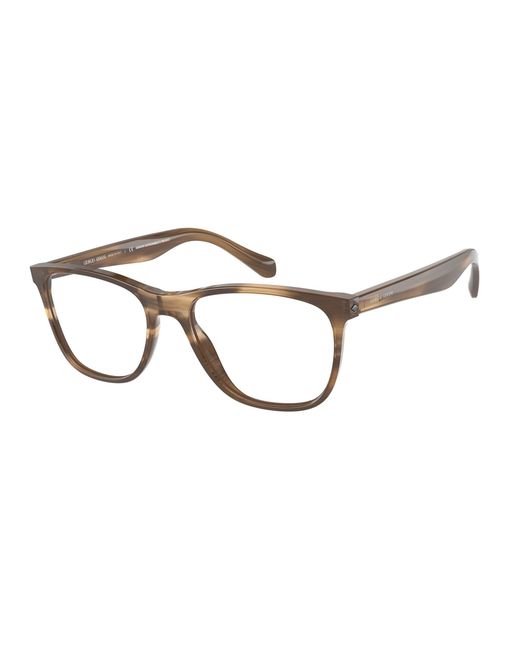 Giorgio Armani Black Ar7211 5900 Optical Frames Plastic Geometric for men