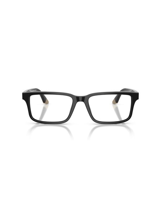 Emporio Armani Black Ea3269 6313 Optical Frames Acetate Squared Normal for men
