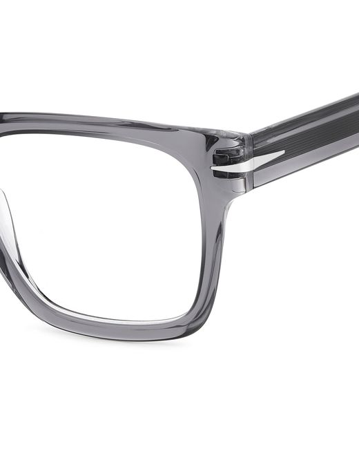 David Beckham Black Db 7020/Flat Tx7 Optical Frames Acetate Squared for men