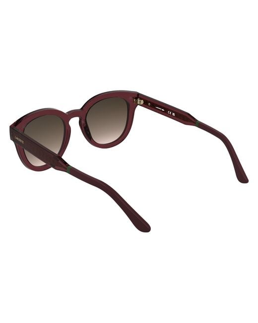 Lacoste Black L6070S 601 Sunglasses Bio-Injected Squared Normal