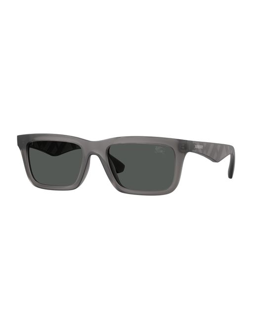 Burberry Black Be4475U 421387 Sunglasses Injected Squared Normal for men