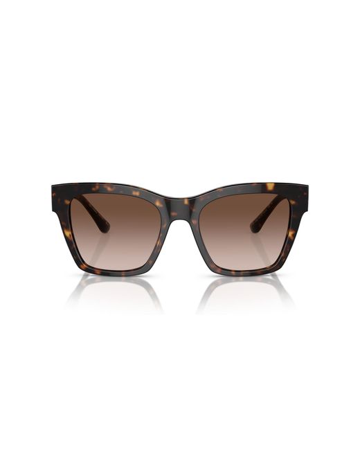 Dolce & Gabbana Black Dg4384 502/13 Sunglasses Acetate Squared Normal Shaded