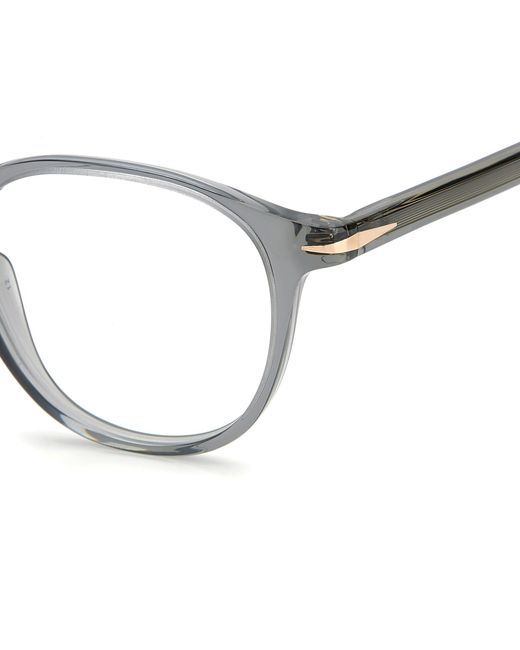 David Beckham Black Db 1018 Ft3 Optical Frames Acetate Round for men