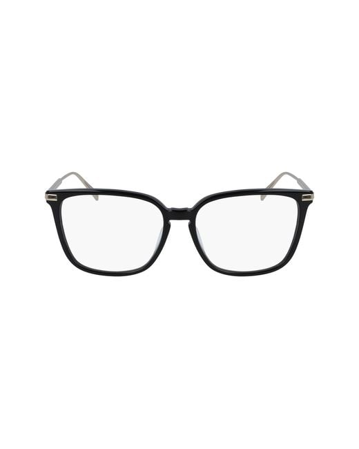 Longchamp Black Lo2661 001 Optical Frames Acetate Squared Normal Photochromatic
