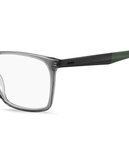 Boss Black Boss 1582 3U5 Optical Frames Acetate Squared for men