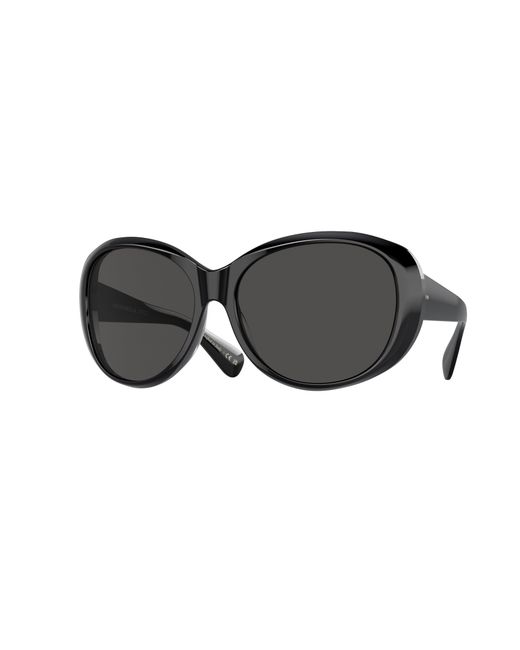 Oliver Peoples Black Ov5551Su Maridan 100587 Sunglasses Acetate Round Normal