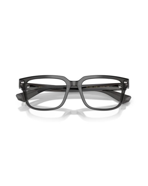 Dolce & Gabbana Black Dg3380 3160 Optical Frames Acetate Transparent Squared Normal for men