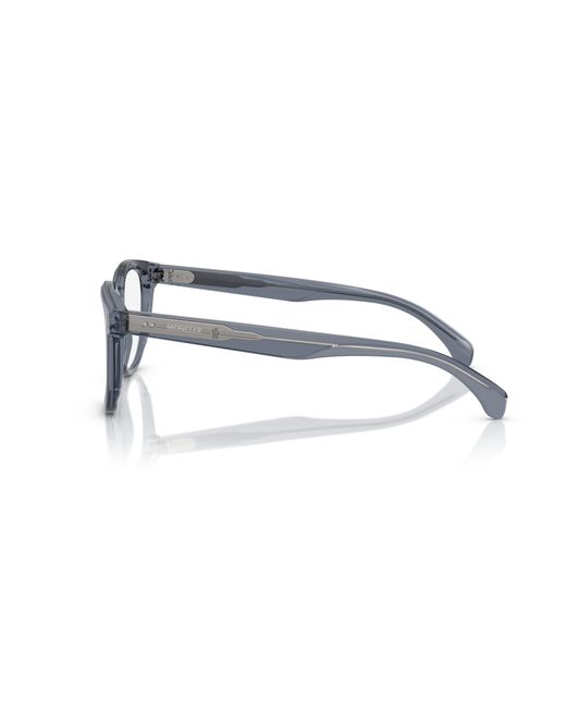 Moncler Black Me2002 3007 Optical Frames Acetate Transparent Squared Normal