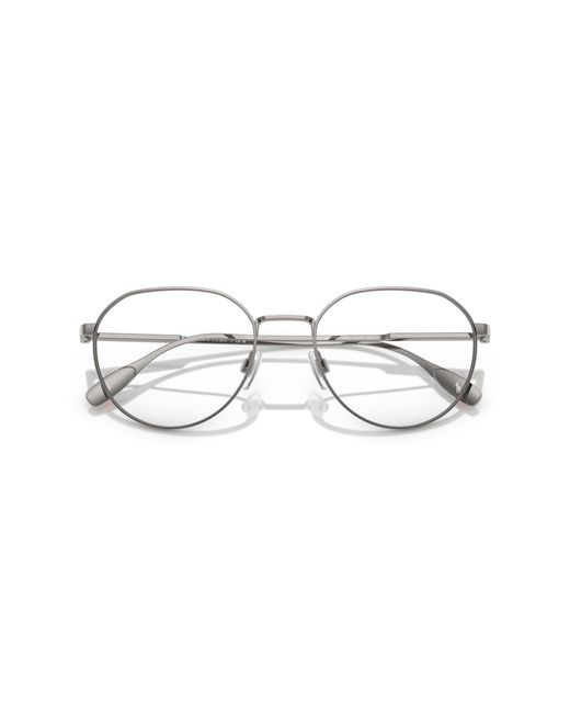 Polo Ralph Lauren Black Ph1233 9266 Optical Frames Metal Round Normal for men