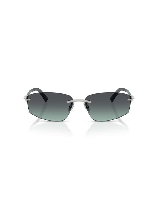 Tiffany & Co Black Tf3114 60012G Sunglasses Metal Geometric Normal Nuanced
