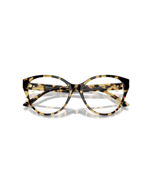 Jimmy Choo Black Jc3009 5004 Optical Frames Acetate Cat Eye