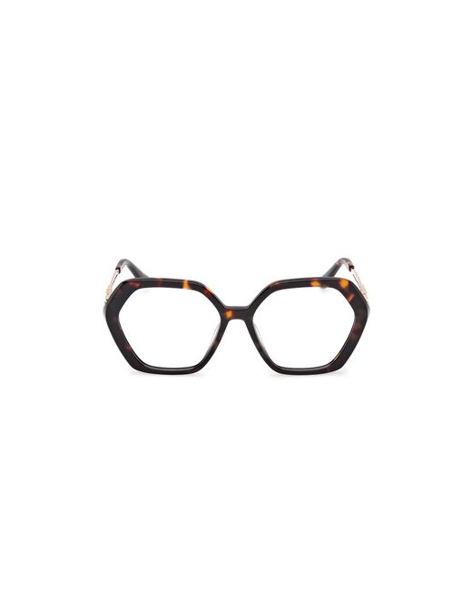 Guess Black Gu50317 052 Optical Frames Acetate Geometric Normal