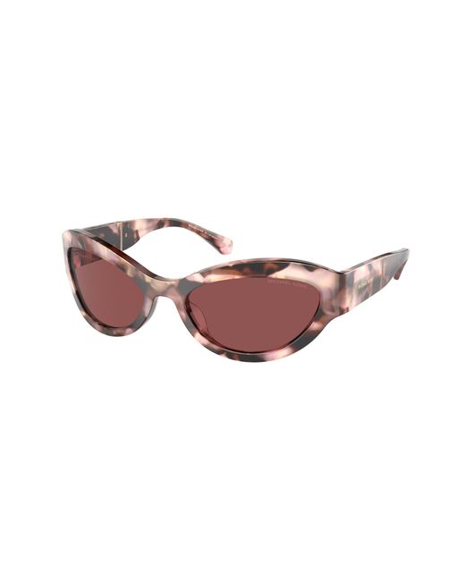 Michael Kors Black Mk2198 Burano 394675 Sunglasses Acetate Round Normal
