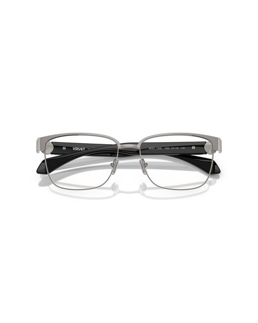Versace Black Ve1306 1266 Optical Frames Metal Pillow Normal for men