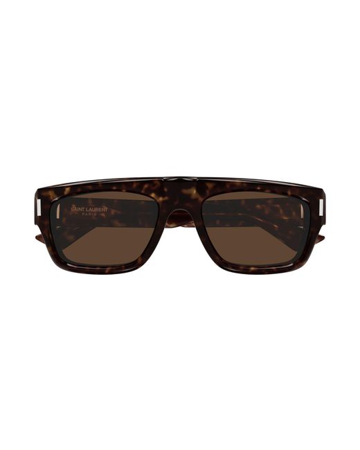 Saint Laurent Black Sl 762 002 Sunglasses Acetate Squared for men