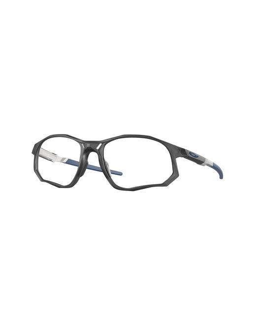 Oakley Black Ox8171 Trajectory 817105 Optical Frames Plastic Squared for men
